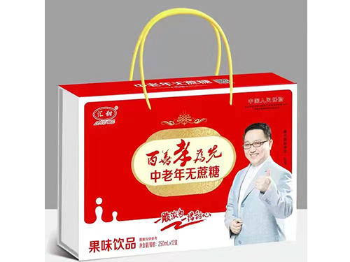 百善孝為先中老年無(wú)蔗糖果味飲品